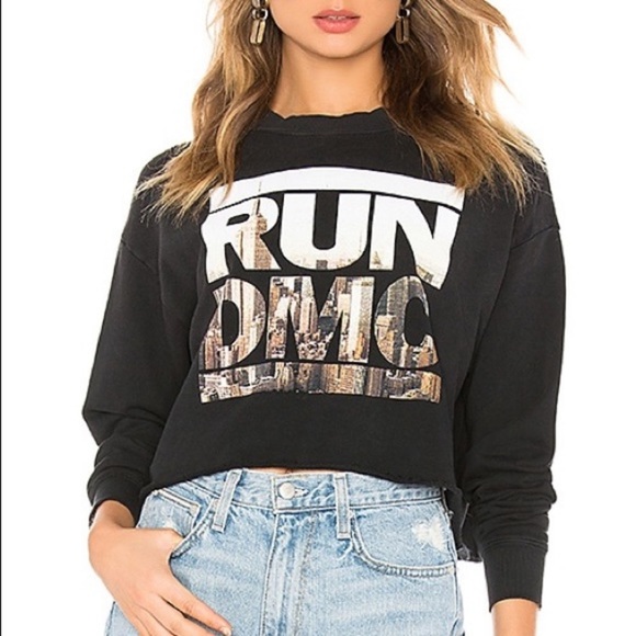 Daydreamer Tops - Daydreamer Run DMC City Scape Crew Sweatshirt